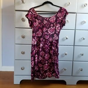 Don't Ask Why | Backless Floral Dress